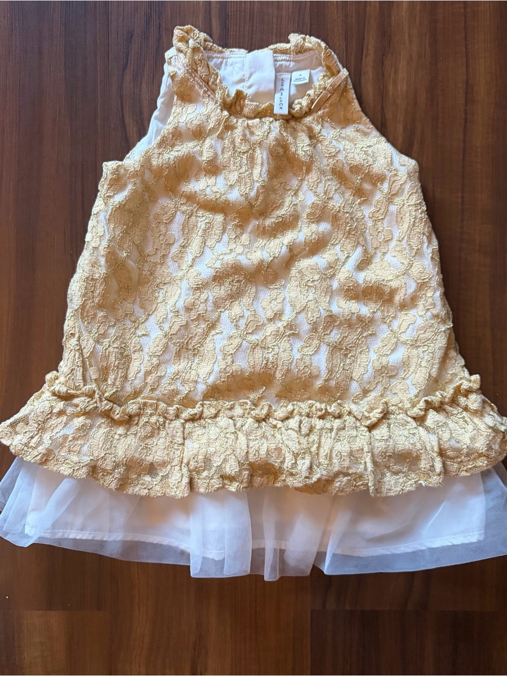 Janie and Jack Formal Lace Dress Size 3